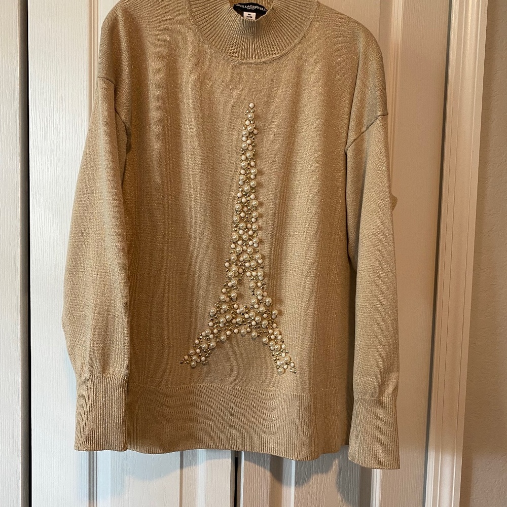 Karl Lagerfeld Eiffel Tower Sweater